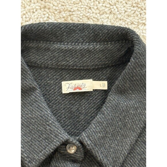 Faherty Black Long Sleeve Dress - Picture 7 of 12